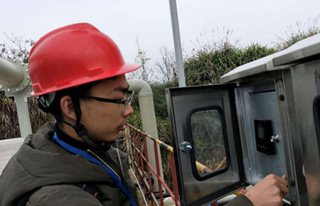 污水處理行業(yè)\聯(lián)測(cè)pH、電磁服役于浙江建業(yè)化工污水處理站