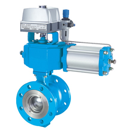 V型調節閥-氣動